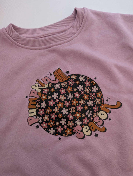 Pumpkin Season Sweater- Children's