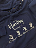 This person belongs to... - Adults Hoodie