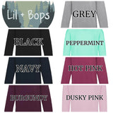 Dino Initial Sweater