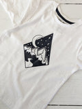 'Mountains at night' T-shirt - children's
