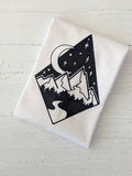 'Mountains at night' T-shirt - children's